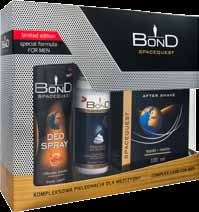 Bond: woda po goleniu,