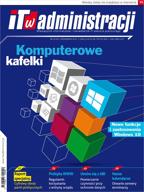 Miesięcznik IT w Administracji Branżowe pismo dla działów IT oraz kierownictwa traktujące o informatyzacji administracji publicznej. Na rynku od 2007 r.