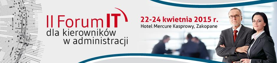 Forum IT dla Kierowników Organizowane od 2014 r.