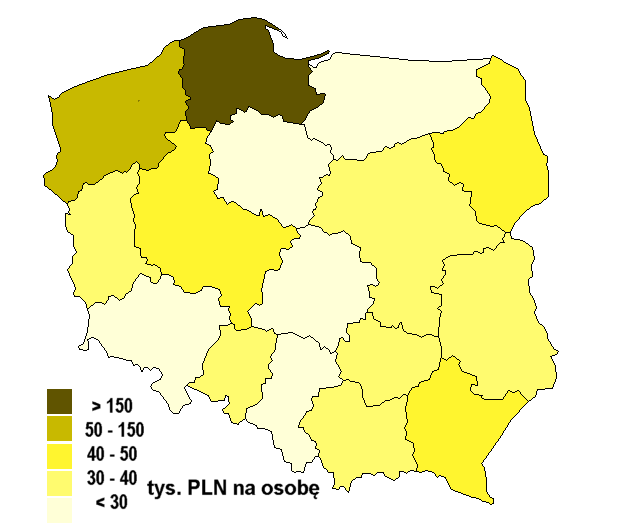 Zatrudnienie oraz wartość sprzedanych ryb konsumpcyjnych na jednego