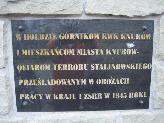 Knurów Stary cmentarz N 50 0 13,401, E 018 0 40,412 Stary cmentarz