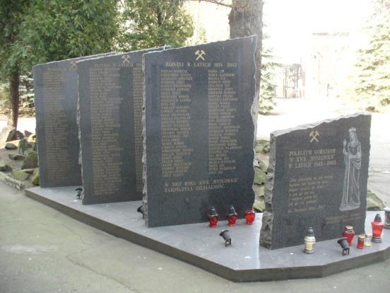 Mysłowice. Teren b. kopalni Mysłowice. Niedośpielin. Obelisk.
