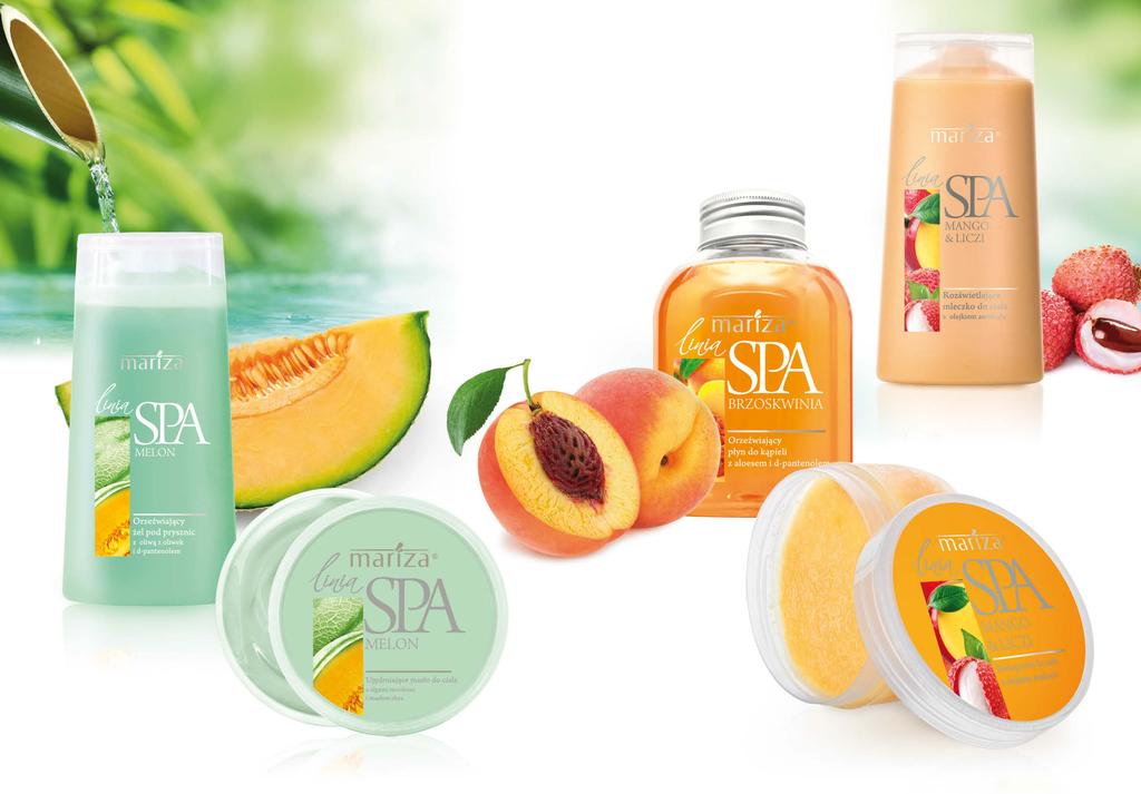 Brzoskwinia - Orzeźwiający płyn do kąpieli 70 5 zł 7 0 ml,0/l B R Z O S K W I N I A Mango & Liczi - Rozświetlające mleczko do ciała ml zł 955
