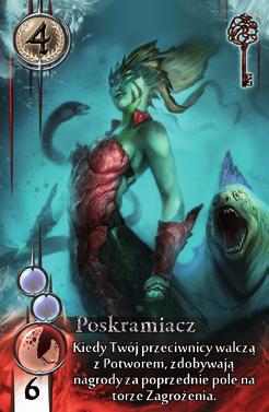 punkty Głębin Dają bonusowe Punkty Wpływu tym, którzy je kontrolują przy pomocy swoich Lordów Lord: karta reprezentująca ważną postać z nadzwyczajną Zdolnością Potwór: Potwór: karta z talii