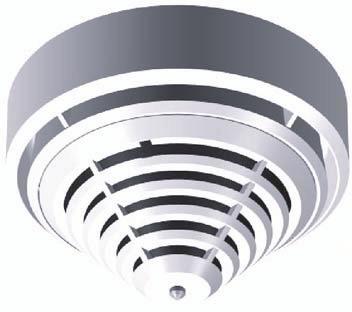 Ostatnią czujkę w linii konwencjonalnej można zakończyć rezystorem końca linii w podstawie czujki lub modułem EOL FLM-320-EOL2W.