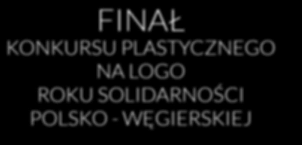 Finał konkursu plastycznego na logo Roku