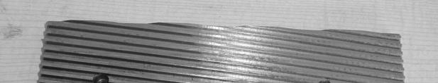 7. Walcowanie uzębienia ślimaka 167 mm. Założono przy tym, że parametry walcowania będą zgodne (w stopniu maksymalnym) z tymi, które przyjmowano w trakcie analizy numerycznej.