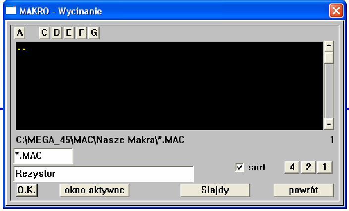 nóżki z lewym bokiem rezystora.