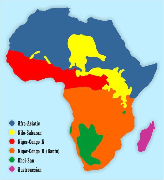 Rodziny językowe Afryki Podstawy klasyfikacji