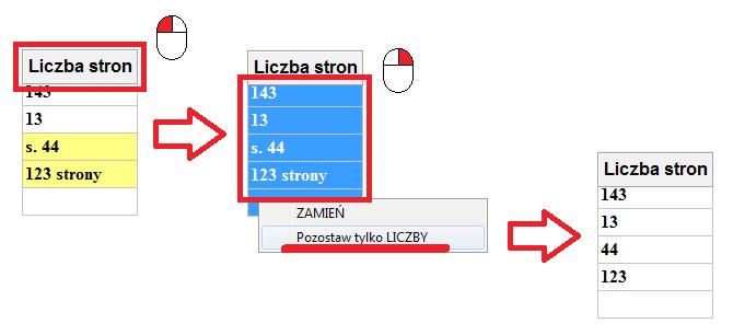 które ułatwia przeglądanie i modyfikacje treści. Ilustracja 14: Okno podglądu komórki w kolumnie Tytuł. 4.2.