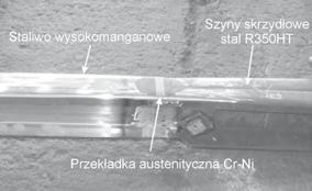 W krajowym patencie [11] zamiast procesu zgrzewania przekładki austenitycznej do stali węglowej zastosowano proces napawania stali austenitycznej Cr-ni na stal węglową i tak napawaną przekładkę