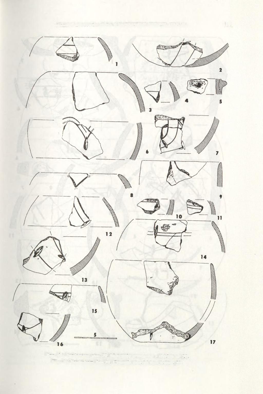 WCZESNONEOLITYCZNA OSADA W SANDOMIERZU-KRUKOWIE. STAN. 20. 119 Ryc. 36. Sandomierz, stan. 20. Materiały ceramiczne z obiektu nr 20.