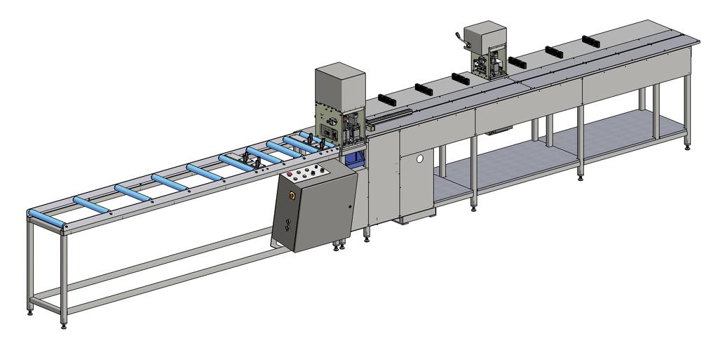 PR-5 to zautomatyzowana maszyna z ręcznym załadunkiem oraz napędem hydraulicznym do cięcia i wykrawania otworów systemowych w rynnach. W razie potrzeby istnienie możliwość wymiany matryc.