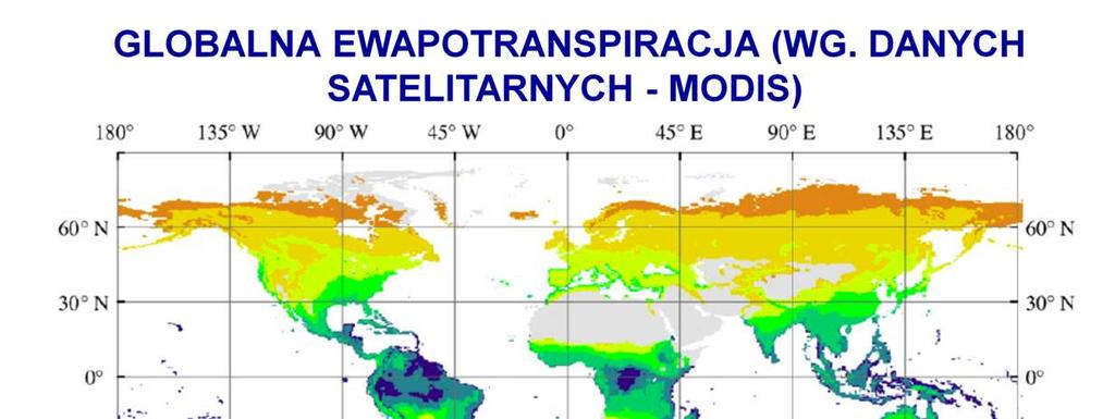 Produkcja pierwotna zaleŝy zarówno od temperatury jak od ilosci opadów.