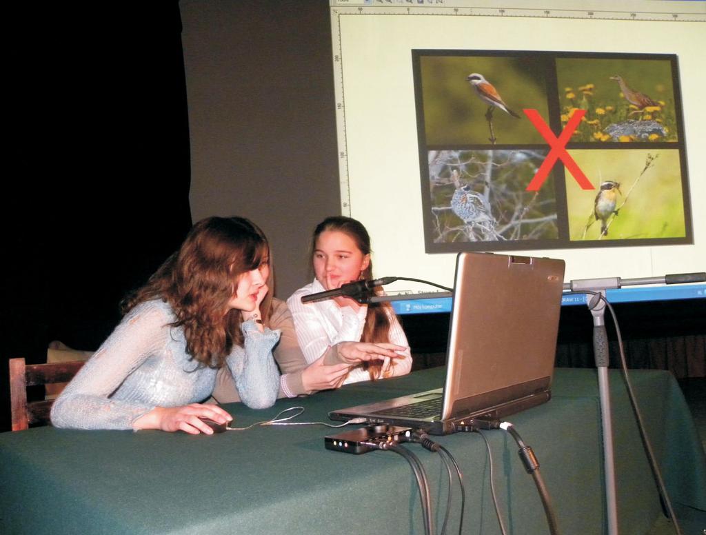 Finał programu edukacyjnego Gimnazjalistki z Zagórza podczas finału konkursu w UDK.
