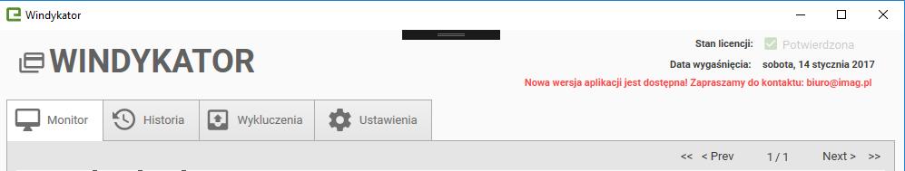 2 Opis programu Aplikacja WINDYKATOR jest rozszerzeniem dla programu WAPRO WF-MAG i działa na wspólnej bazie danych.