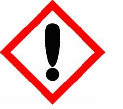 2.2 Elementy oznakowania Piktogramy określające rodzaj zagrożenia: Hasło ostrzegawcze: Uwaga Zwroty wskazujące rodzaj zagrożenia: H319 - Działa drażniąco na oczy H315 - Działa drażniąco na skórę