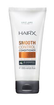 30067 Wygładzająca odżywka do włosów HairX Smooth Control 200 ml Opis produktu: Kremowa nawilżająca odżywka pomoże Ci zapanować nad niesfornymi kosmykami!