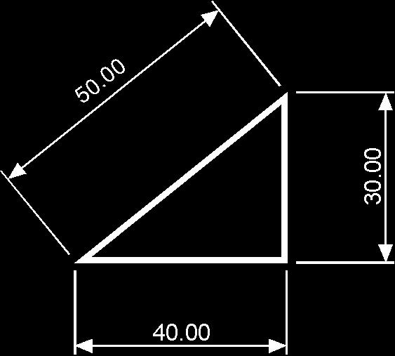 202 AutoCAD 2007 PL. Pierwsze kroki Wymiary liniowe Wymiary liniowe służą do wymiarowania odcinków prostych.