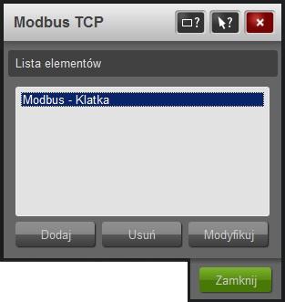1 Moduł Modbus TCP Moduł Modbus TCP daje użytkownikowi Systemu Vision możliwość zapisu oraz odczytu rejestrów urządzeń, które obsługują protokół Modbus TCP.