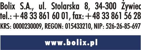 ZAPROSZENIE DO ZŁOŻENIA OFERTY Zamawiający BOLIX S.A. z siedzibą w Żywcu, ulica Stolarska 8, 34-400 Żywiec, zaprasza do złożenia Oferty w postępowaniu dotyczącym projektu: Budowa centrum badawczego w