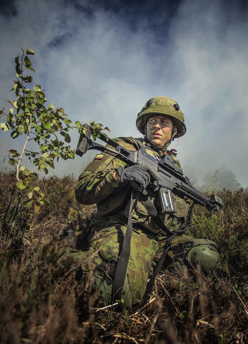 WSPÓŁCZESNE ARMIE MINISTERSTWO OBRONY ŁOTWY Ćwiczenia Saber Strike 16