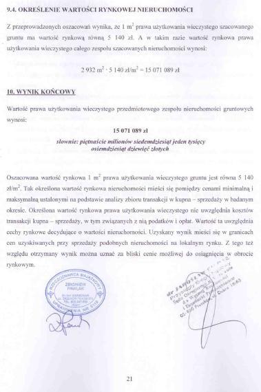 DOKUMENT INFORMACYJNY