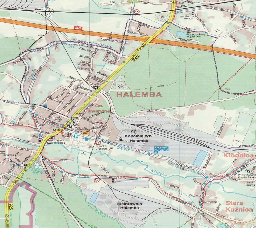 PLAN ORIENTACYJNY LOKALIZACJA INWESTYCJI GATBUD Tomasz Gawarecki 41-704 Ruda Śląska ul.