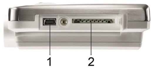 Pos: 28 /TD/Erste Schritte/testo 175_176/Datenlogger an PC anschließen Hardware @ 6\mod_1275476329286_11046.docx @ 62389 @ 2 @ 1 4 Pierwsze kroki 4. Włożyć baterie (typ AAA).
