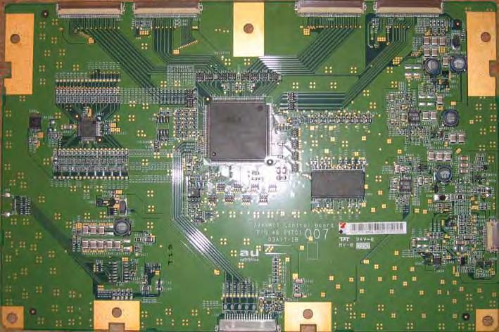 Naprawy modułów T-CON różnych producentów U402: AN1702 U301: