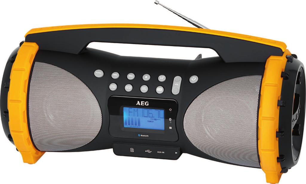 D NL F E I GB PL H RUS Stereoradio-Soundbox mit Bluetooth Stereo Radio Soundbox Met Bluetooth Résonateur radio stéréo avec Bluetooth Cadena radio estéreo con bluetooth Stereo radio soundbox with