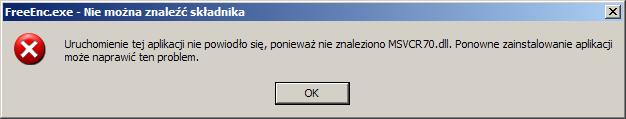 dll o którym wspomniano na początku artykułu nie został wypakowany do katalogu