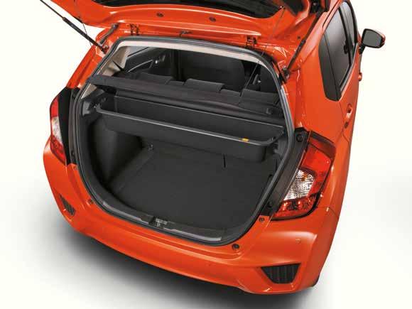 Honda Jazz może holować przyczepę o maksymalnej masie do 1000 kg i pionowym nacisku na hak odpowiadającym masie 95 kg.