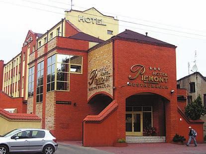 52. PIEMONT W centrum Pabianic przy ul. Kilińskiego 25 stoi kompleks hotelowy o interesującej architekturze.