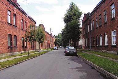 53. ULICA SPÓŁDZIELCZA Niemalże na peryferiach miasta, między ulicami Karniszewicką i Partyzancką, znajduje się urokliwa ulica Spółdzielcza.