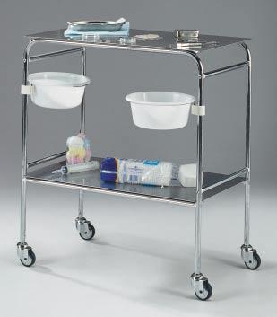 trolleys: removable stainless steel tray (WZ-01) removable plastic boxes: 4 pcs