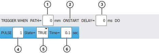 8 Programowanie w grupie użytkowników Użytkownik (za formularzy) pomocą 8.3.4.11 Formularz wyzwalacza spline, typ "Ustaw wyjście pulsowania" Rys.