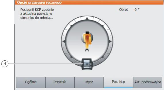 Kcp" Rys. 4-16: Zakładka Poz. Kcp Poz. 1 (>>> 4.12.8 "Wyjustowanie SpaceMouse" Strona 69) 64 / 233 Stan na: 20.07.