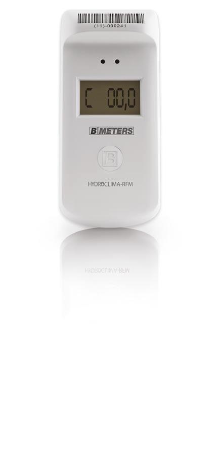 Podzielnik ciepła BMETERS HYDROCLIMA-OPTO oraz HYDROCLIMA-RFM Mod.
