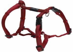 4 m 383584 BUSTER 7-Way Smycz odblaskowa czerwony 15 mm, 2 m 383649 BUSTER H-harness czerwony 15 mm, 30-50 cm 383563 BUSTER Obroża z regulowaną szerokością czerwony 20 mm, 40-55 cm 383575 BUSTER