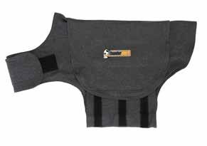 Kamizelka Thundershirt może być wykorzystana w każdym przypadku, w którym chcemy zwierzę uspokoić.