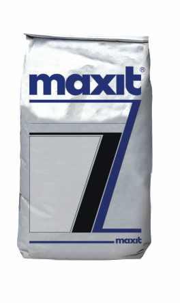 MAXIT IP Tynk gipsowy maszynowy - do stosowania wewn¹trz pomieszczeñ Maxit ip stosuje siê do wykonywania jednowarstwowego tynku na pod³o ach takich jak: beton, prefabrykaty betonowe, ceg³a, bloczki i
