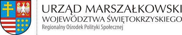 Zamówienie zostanie wykonane w ramach projektu pozakonkursowego Świętokrzyska Ekonomia Społeczna realizowanego przez Regionalny Ośrodek Polityki Społecznej Urzędu Marszałkowskiego
