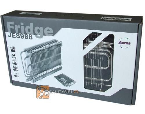 2. Auras Fridge Auras Fridge JES988 to pełna nazwa tego unikalnego produktu, którym jest high-end owe chłodzenie karty graficznej. Pierwsze wrażenie jest obiecujące.