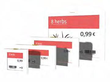 BL42 BL74 Elektroniczne wyświetlacze bez