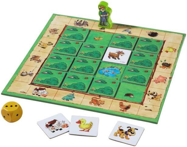 Dear Children and Parents, After a fun round, you suddenly discover that a part of this HABA game is missing and nowhere to be found. No problem! At www.haba.