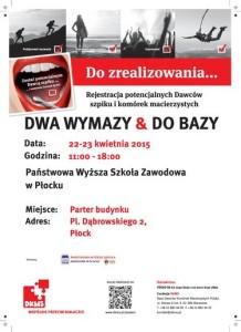 Zarejestruj się z Bednarkiem W środę 22 i czwartek 23 kwietnia odbędzie się piąta edycja ogólnopolskiej akcji Dwa Wymazy i Do Bazy.