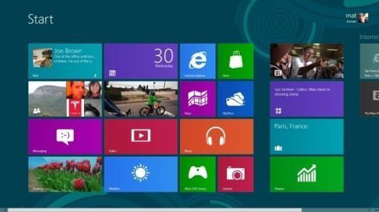 Desktop 1 Prezentare desktop : Pe ecranul de start al Windows8.1, puteţi vizualiza multe aplicaţii in poziţii fixe care vor fi afişate in formă de magnet, cu acces facil printr-un singur click.