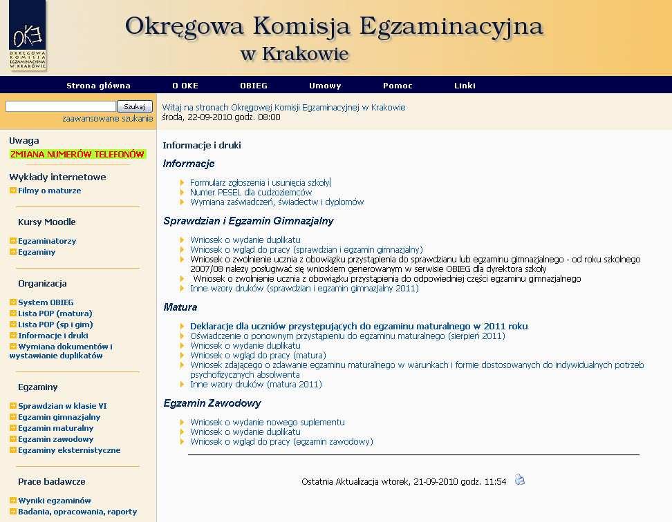 3.2. Informacje i druki Niezbędne formularze i druki z podziałem na typy