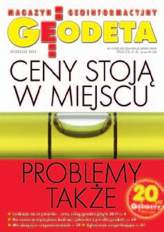 wprowadzeniem ustawy o infrastrukturze informacji przestrzennej, spowodowały w geodezji wiele bardzo istotnych problemów. W największym stopniu przyczyniła się do tego nowelizacja Pgik z 2014 r.
